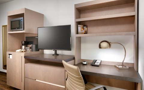 In-room safe, desk, blackout drapes, iron/ironing board