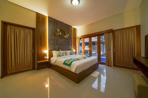 Two Bedroom Pool Villa | Minibar, desk, free WiFi, bed sheets