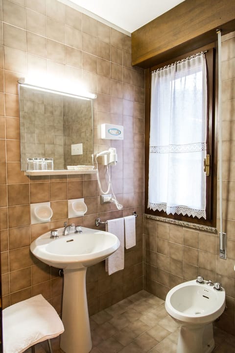 Single Room | Bathroom | Shower, free toiletries, hair dryer, bidet