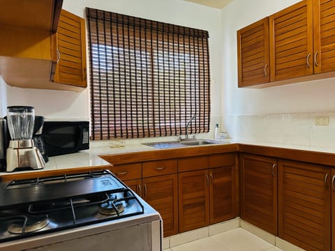 Standard Villa | Private kitchen | Microwave, coffee/tea maker, electric kettle, dining tables