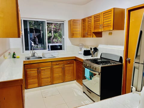 Basic Villa | Private kitchen | Microwave, coffee/tea maker, electric kettle, dining tables