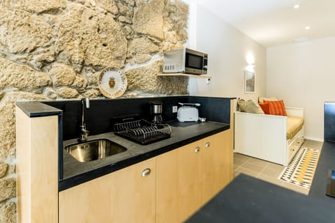 Studio, Ground Floor (Dona Maria Pia) | Private kitchenette | Fridge, microwave, stovetop, coffee/tea maker