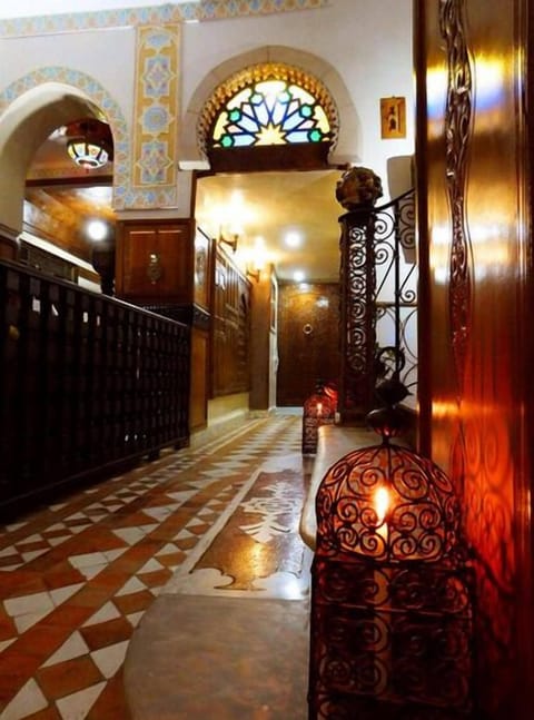 Interior entrance