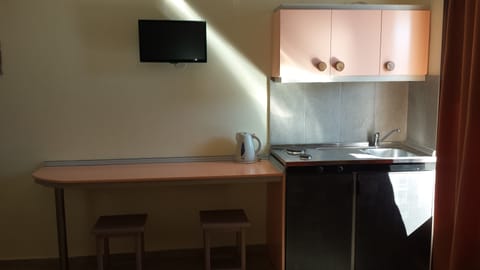 Triple Room | Private kitchenette | Fridge, stovetop, coffee/tea maker, electric kettle