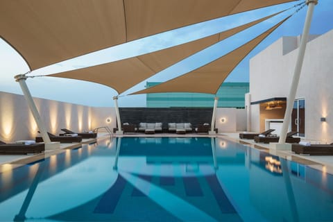 Indoor pool, outdoor pool