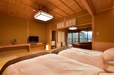 Japanese Modern Bedroom (50 Sqm), Non Smoking | In-room safe, blackout drapes, iron/ironing board, free WiFi