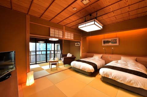 Japanese Modern Bedroom (50 Sqm), Non Smoking | In-room safe, blackout drapes, iron/ironing board, free WiFi