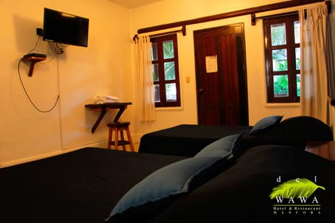 Habitacion Triple, vistas al Jardin y con TV.  | Free WiFi