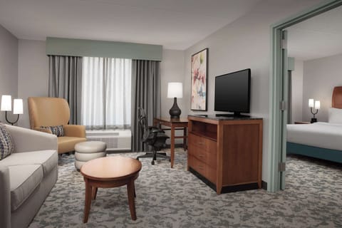 King, Suite, Accessible | Desk, laptop workspace, blackout drapes, iron/ironing board