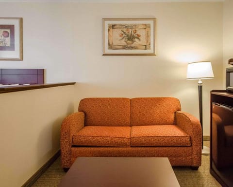 Suite, Multiple Beds, Non Smoking | Premium bedding, desk, laptop workspace, iron/ironing board