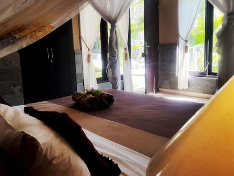 Deluxe Double or Twin Room, 1 Bedroom, Pool View, Poolside | View from room