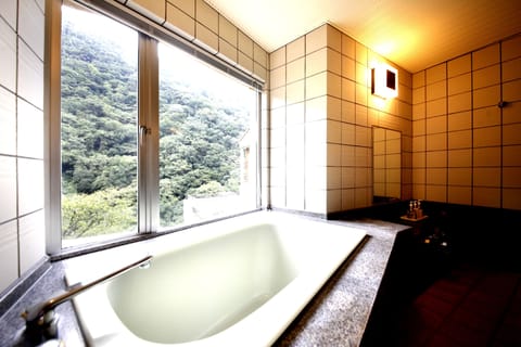 Traditional Room & Twin Bed 【Seseragi】		 | Bathroom | Hair dryer, slippers, electronic bidet, towels