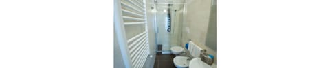 Comfort Quadruple Room, 2 Bedrooms, Mountain View | Bathroom | Shower, free toiletries, hair dryer, towels