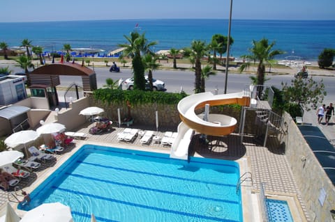 2 outdoor pools, pool umbrellas, sun loungers