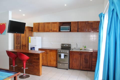 Luxury Suite, 1 Bedroom, Non Smoking, Kitchen | Private kitchen | Mini-fridge, microwave, coffee/tea maker, griddle