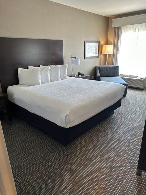 Premium bedding, pillowtop beds, in-room safe, desk