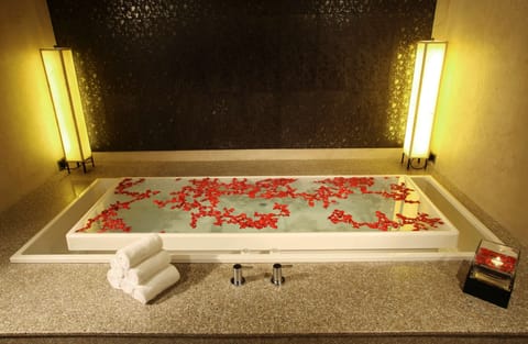 Couples treatment rooms, sauna, steam room, body treatments