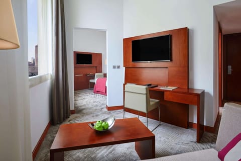 Junior Suite | 1 bedroom, down comforters, minibar, in-room safe