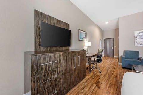 Suite, 2 Queen Beds, Non Smoking (with Sofabed) | Pillowtop beds, desk, laptop workspace, blackout drapes