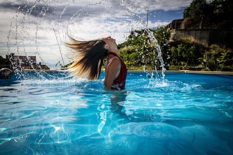 Seasonal outdoor pool