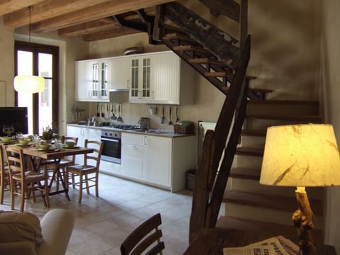 Family Apartment | Living area | Books, heated floors