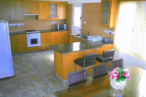 Villa, 4 Bedrooms, Private Pool (Poseidon) | Private kitchen | Full-size fridge, microwave, oven, stovetop