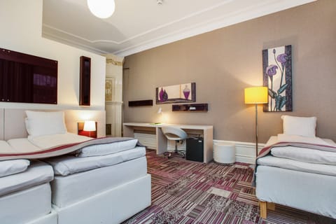 Standard Triple Room, Multiple Beds | Premium bedding, desk, blackout drapes, free WiFi