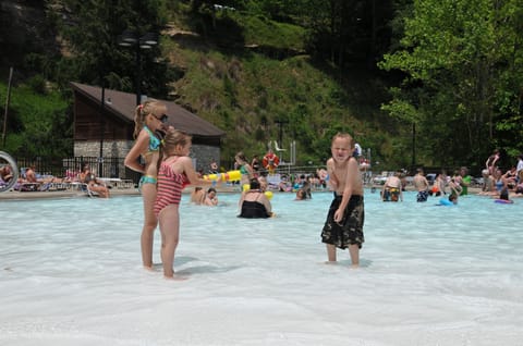 Seasonal outdoor pool