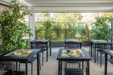 Daily buffet breakfast (EUR 12 per person)