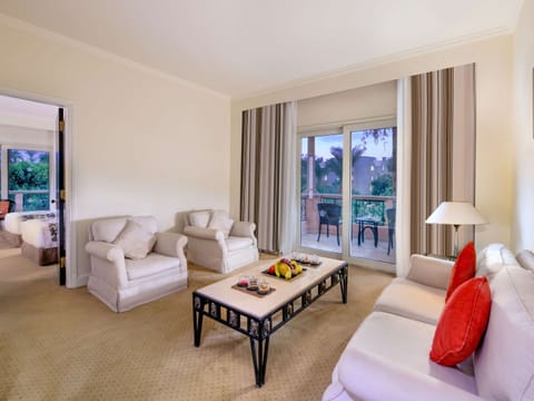 Suite, 1 Bedroom, Balcony, Garden View (Prestige) | Egyptian cotton sheets, premium bedding, minibar, in-room safe