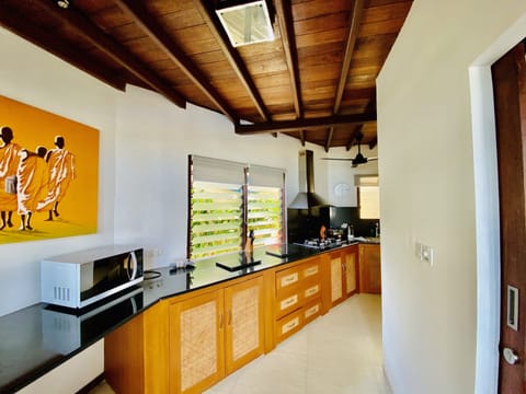 Luxury Villa, 2 Bedrooms, Private Pool, Sea View | Private kitchen | Fridge, microwave, stovetop, coffee/tea maker