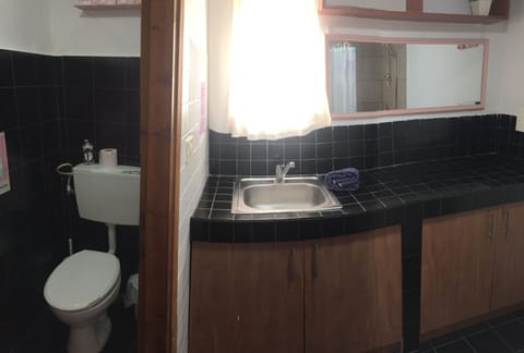 Basic Studio, 1 Bedroom, Non Smoking, Private Bathroom | Bathroom | Towels