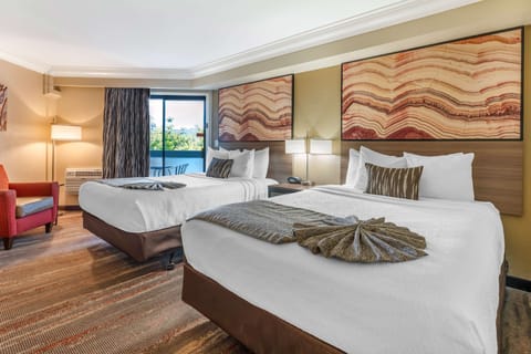 1 bedroom, pillowtop beds, in-room safe, desk
