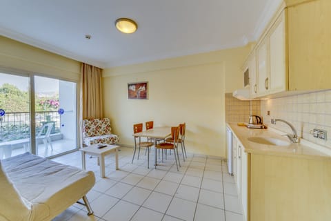 Standard Double Room, 2 Bedrooms | Private kitchen | Full-size fridge, stovetop, electric kettle, toaster