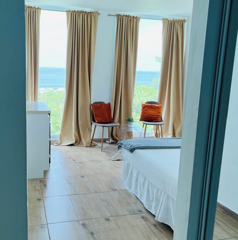 Panoramic Suite, 1 King Bed, Ocean View | Premium bedding, pillowtop beds, free WiFi, bed sheets