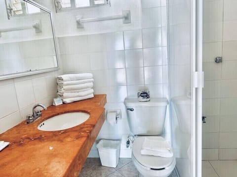 Standard One Room | Bathroom | Shower, free toiletries, towels