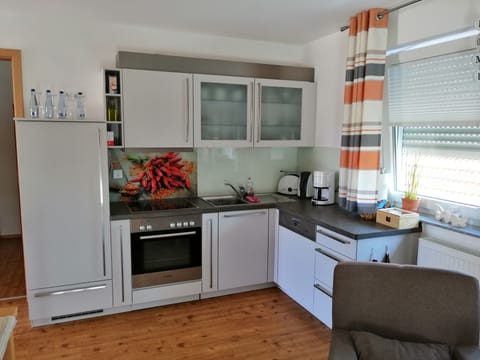 Family Apartment, 2 Bedrooms, Balcony ("4er") | Private kitchen | Full-size fridge, oven, stovetop, dishwasher