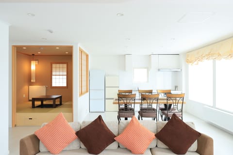 Villa, 3 bedrooms, Mt.Yotei view, Non Smoking | Living area | Flat-screen TV