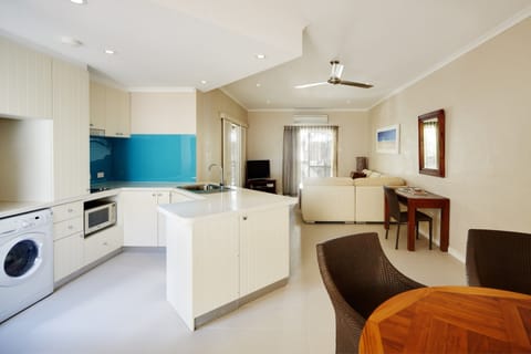 Apartment, 1 Bedroom, Jetted Tub | Living room | 48-inch LCD TV with cable channels, TV, iPod dock