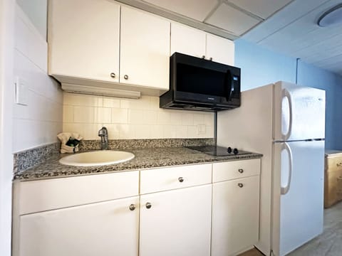 Family Double Room, 1 Bedroom, Kitchenette | Microwave