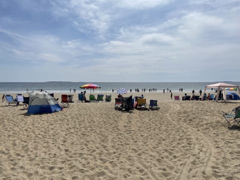 Beach nearby, white sand