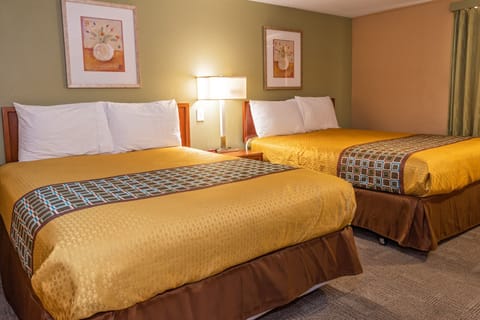 Traditional Double Room, 2 Queen Beds | Down comforters, desk, soundproofing, free WiFi