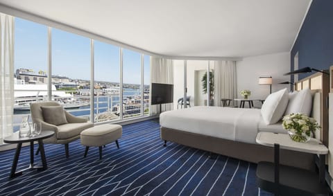 Suite, Balcony, Harbor View | Premium bedding, down comforters, minibar, in-room safe