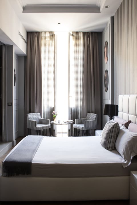 Deluxe Double Room (Grey) | 1 bedroom, Egyptian cotton sheets, premium bedding, down comforters