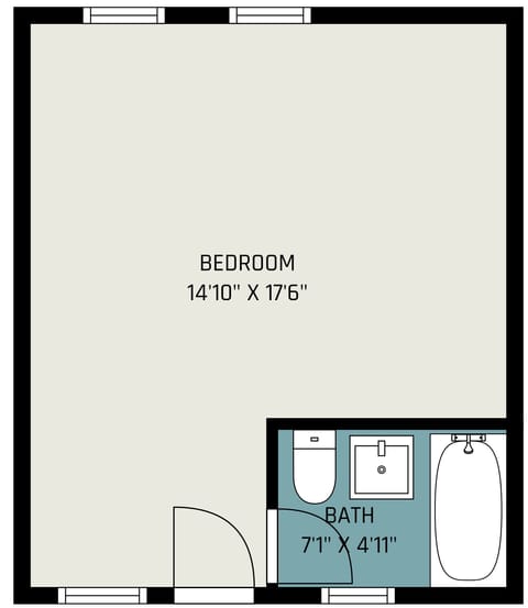 Basic Room | Desk, free WiFi, bed sheets, alarm clocks