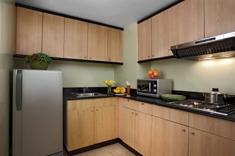 Executive Apartment, 1 Bedroom, Kitchen | In-room safe, desk, laptop workspace, blackout drapes