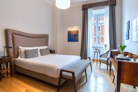 Deluxe Room | Frette Italian sheets, premium bedding, down comforters