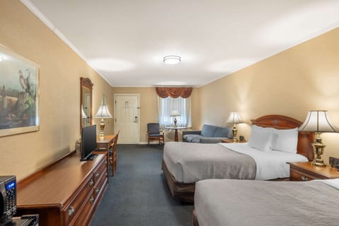 Room, Multiple Beds, Non Smoking | In-room safe, desk, blackout drapes, iron/ironing board