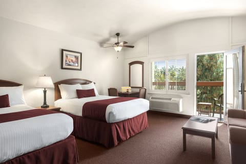 Classic Room, 2 Double Beds | Premium bedding, in-room safe, iron/ironing board