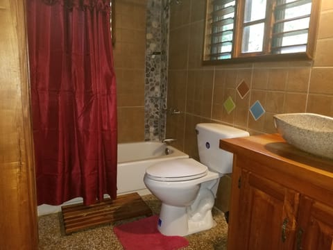 Double Room Single Use, 2 Bedrooms (Mountain Villa) | Bathroom | Shower, free toiletries, hair dryer, towels